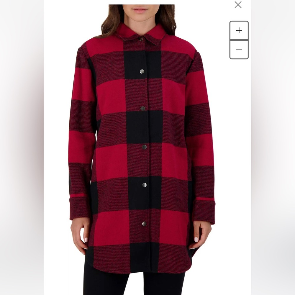BB Dakota by Steve Madden Plaid Shirt Jacket